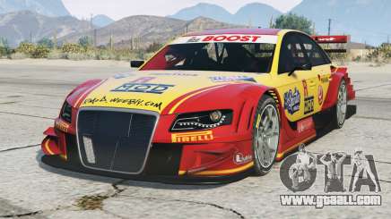 Audi A4 DTM (B8) 2011 Minion Yellow [Add-On] for GTA 5
