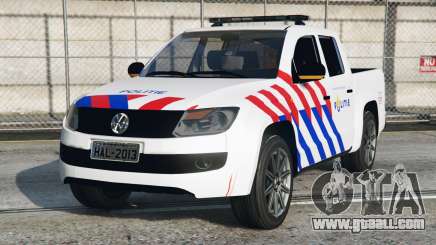 Volkswagen Amarok Dutch Police [Replace] for GTA 5