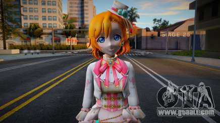 Honoka Love Live Recolor 1 for GTA San Andreas