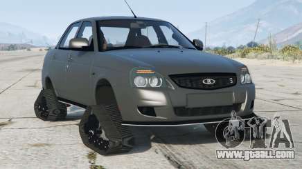 Lada Priora (2170) with tracked undercarriage [Add-On] for GTA 5