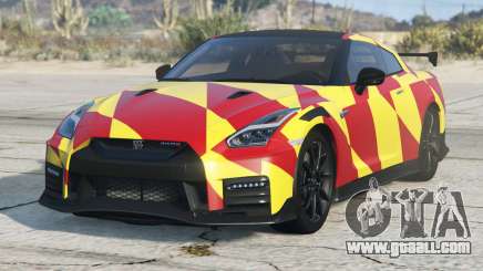 Nissan GT-R Nismo Pigment Red for GTA 5