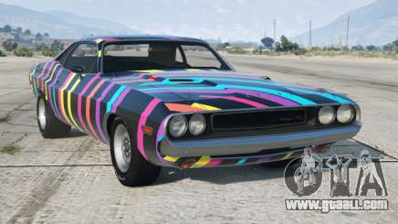 Dodge Challenger RT Chathams Blue for GTA 5