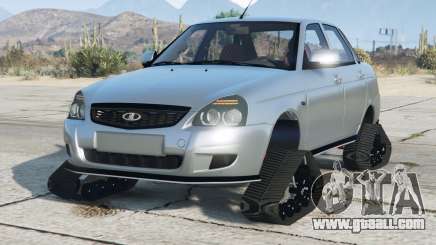 Lada Priora (2170) with tracked undercarriage [Replace] for GTA 5