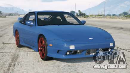 Nissan 180SX Type X (RPS13) 1997 Venice Blue [Add-On] for GTA 5