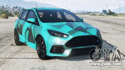 Ford Focus RS Munsell Blue for GTA 5