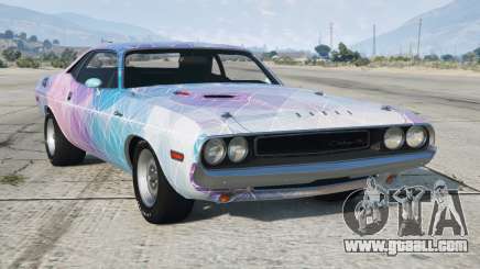 Dodge Challenger RT Pale Cerulean for GTA 5