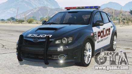 Subaru Impreza WRX STI (GRB) Seacrest County Police [Replace] for GTA 5