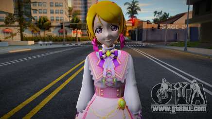 Hanayo Love Live Recolor for GTA San Andreas