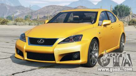 Lexus IS F (XE20) Lightning Yellow [Add-On] for GTA 5
