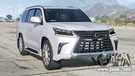 Lexus LX 570 (J200) Light Gray [Add-On] for GTA 5