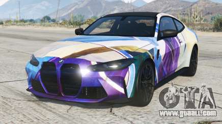 BMW M4 Competition Seroburomalinovyj for GTA 5