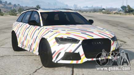 Audi RS 6 Avant Black Haze for GTA 5