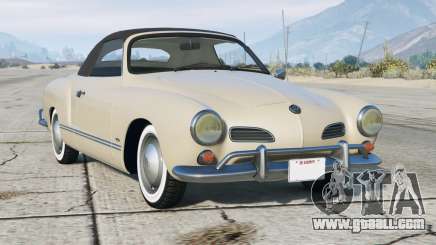 Volkswagen Karmann-Ghia Convertible Bone [Add-On] for GTA 5