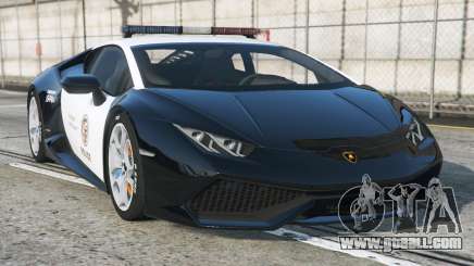 Lamborghini Huracan LAPD [Replace] for GTA 5