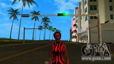 Black Girl Long Hair for GTA Vice City