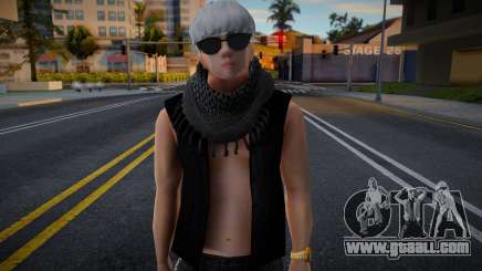 Young Blonde man for GTA San Andreas