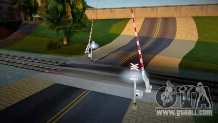 Railroad Crossing Mod Czech v15 for GTA San Andreas