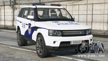 Range Rover Sport Chinese Police [Replace] for GTA 5