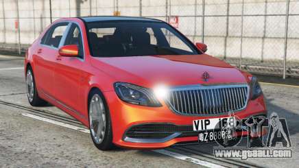 Mercedes-Maybach S 680 Light Brilliant Red [Replace] for GTA 5