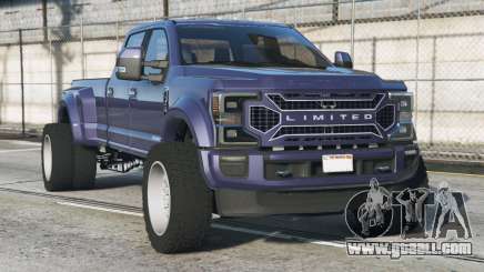 Ford F-450 Limited Purple Navy [Replace] for GTA 5