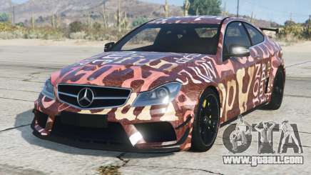 Mercedes-Benz C 63 AMG Russet for GTA 5