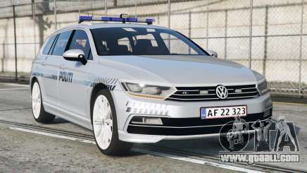 Volkswagen Passat Danish Police [Replace] for GTA 5