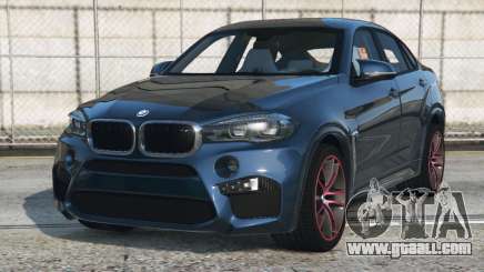 BMW X6 M (F86) Regal Blue [Replace] for GTA 5