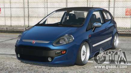 Fiat Punto Evo Sport (199) Prussian Blue [Add-On] for GTA 5