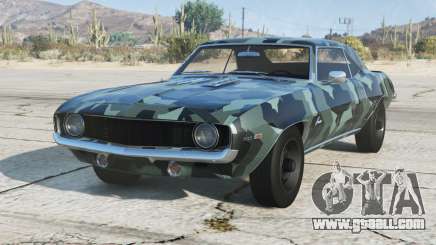 Chevrolet Camaro SS Gable Green for GTA 5