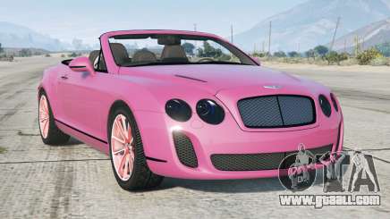 Bentley Continental Supersports ISR Convertible 2011 Cyclamen [Add-On] for GTA 5