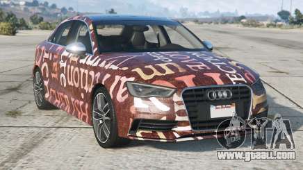 Audi A3 Sedan Roast Coffee for GTA 5