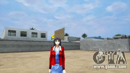 Shiki Ryougi - Kara NoKyoukai for GTA Vice City Definitive Edition