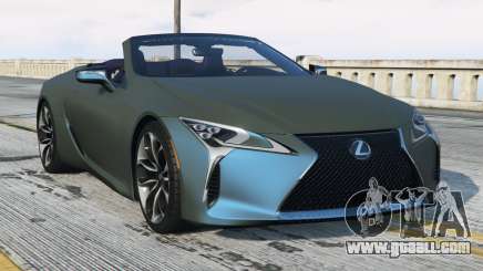 Lexus LC 500 Convertible Faded Jade [Replace] for GTA 5