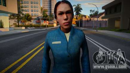 Half-Life 2 Citizens Female v5 for GTA San Andreas