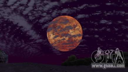 Planet Venus instead of moon for GTA San Andreas