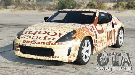 Nissan 370Z Eggshell for GTA 5