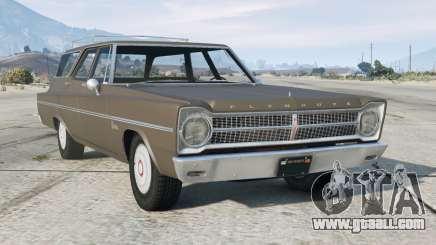 Plymouth Belvedere I Station Wagon Pastel Brown [Add-On] for GTA 5