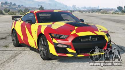 Ford Mustang Shelby Lemon Yellow for GTA 5