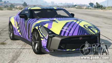 Nissan GT-R50 Bright Lavender for GTA 5