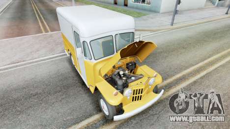 Willys Jeep Economy Delivery Truck for GTA San Andreas