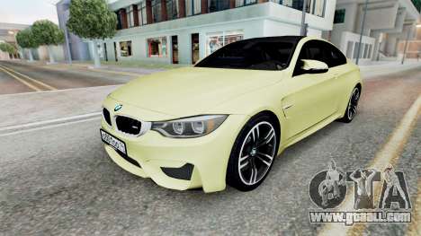 BMW M4 Coupe (F82) for GTA San Andreas