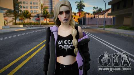 Girl Black Outfit for GTA San Andreas