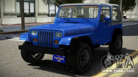 1998 Jeep Wrangler for GTA 4