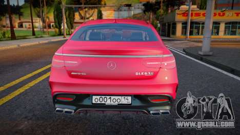 Mercedes-Benz GLE63 Coupe AMG Diamond for GTA San Andreas
