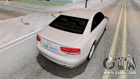 Audi S8 Quill Gray for GTA San Andreas
