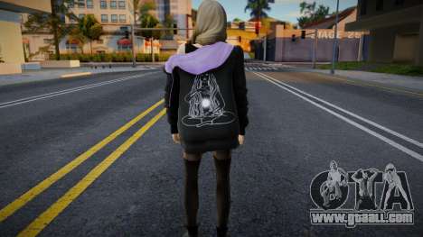 Girl Black Outfit for GTA San Andreas