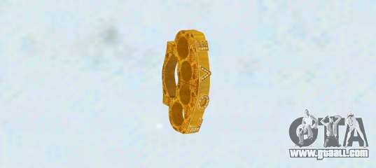 Brass knuckles Love for GTA Vice City