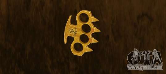 Brass knuckles Spikes for GTA Vice City