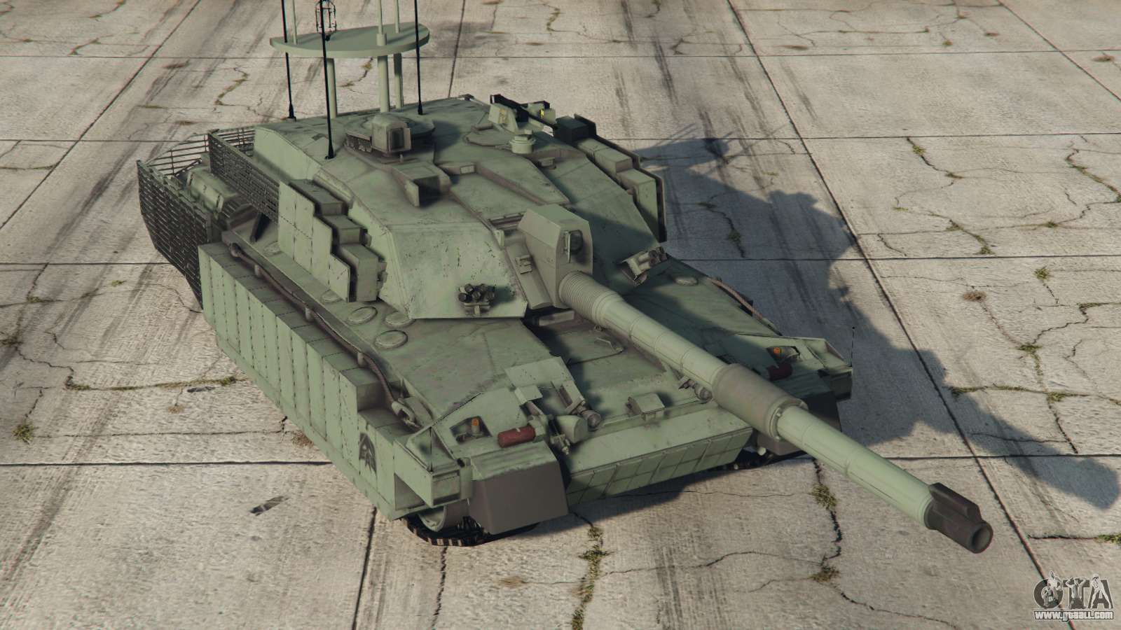 Challenger 2 Camouflage Green for GTA 5